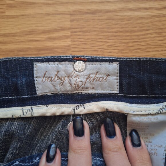 Y2K era Baby Phat low rise jeans - Picture 5 of 9